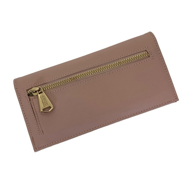 Aimee Kestenberg Wallet Pink Leather Designer Modern Chic Accessory - Picture 3 of 6